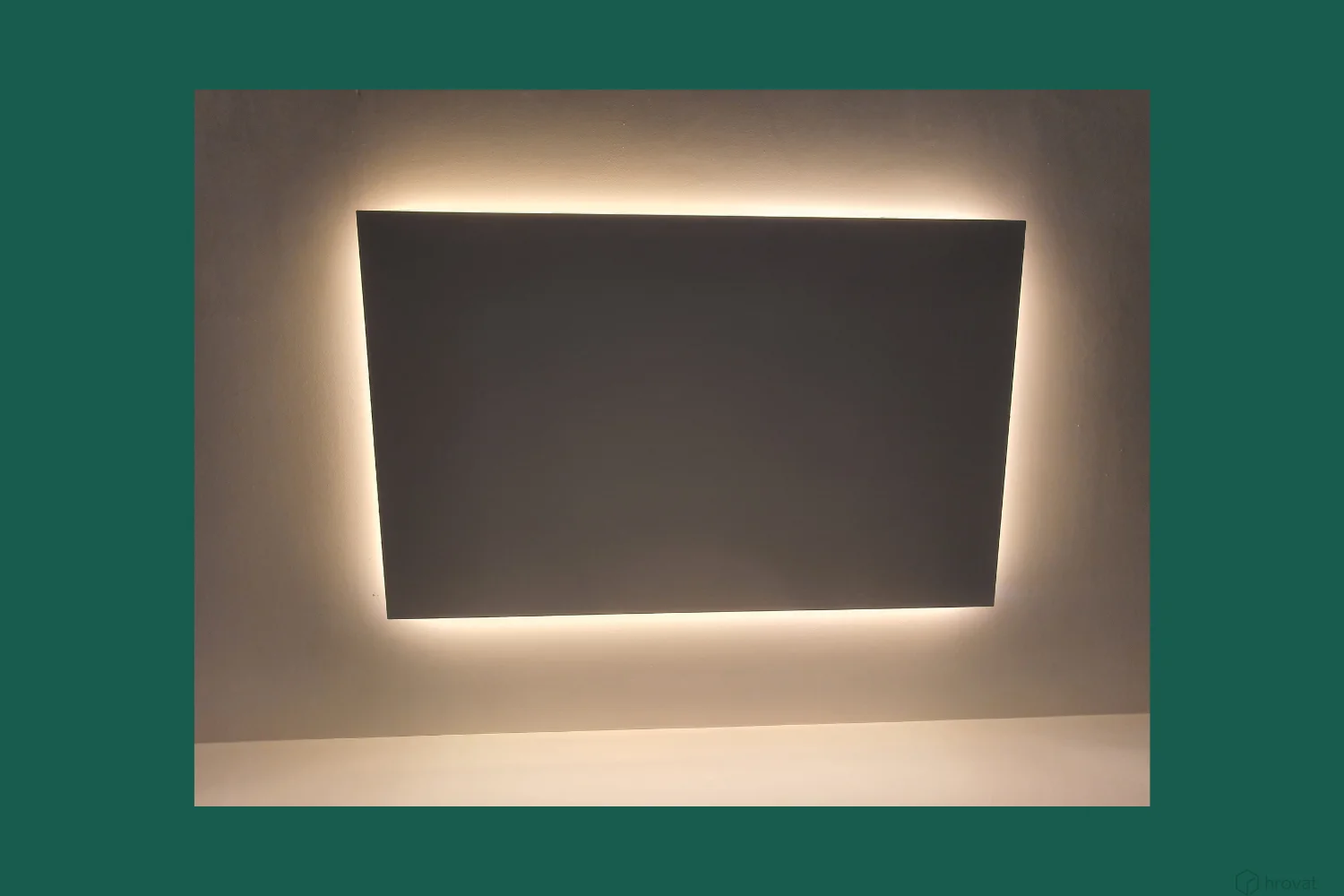 IR panel z LED osvetlitvijo