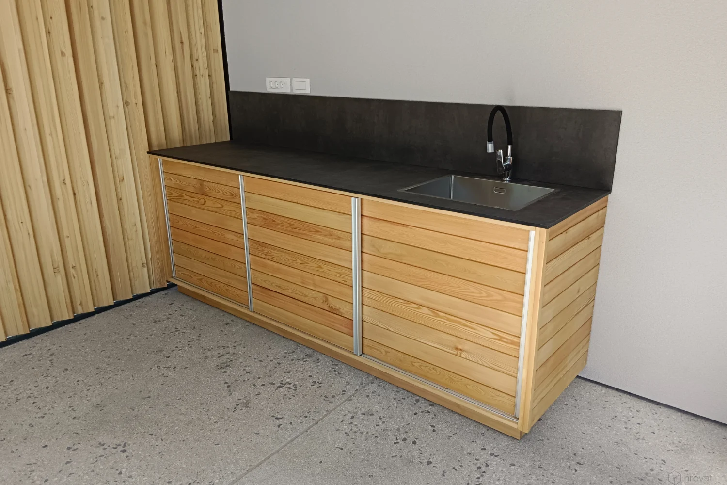 lesene letne kuhinje cubie