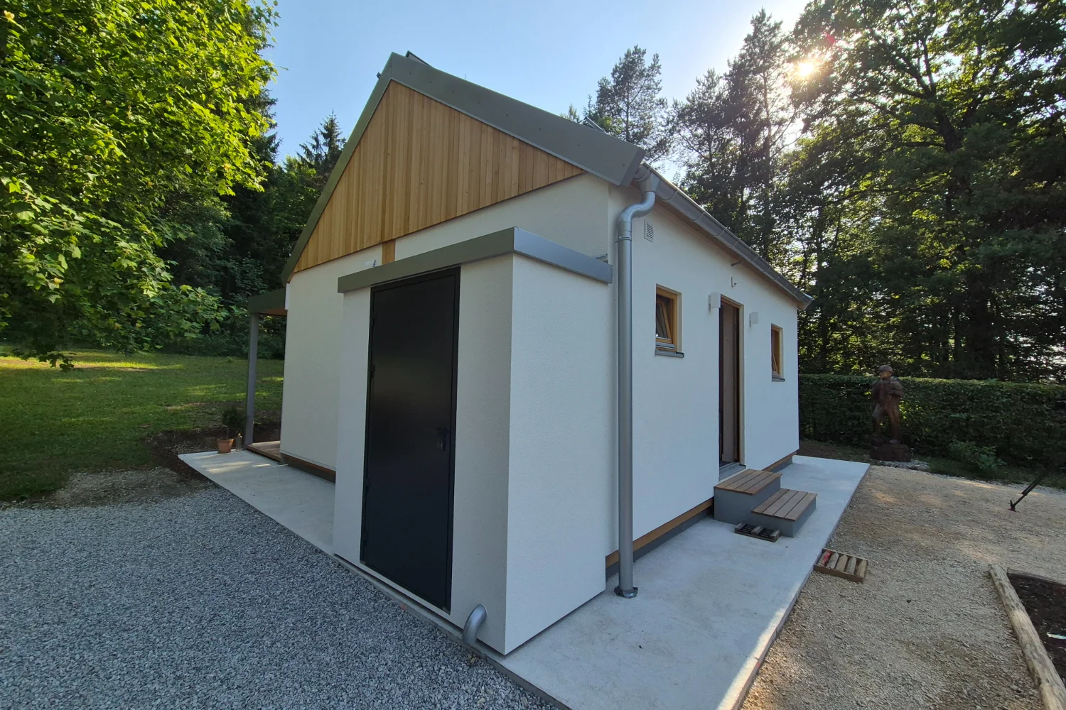 modularna hiska zunaj
