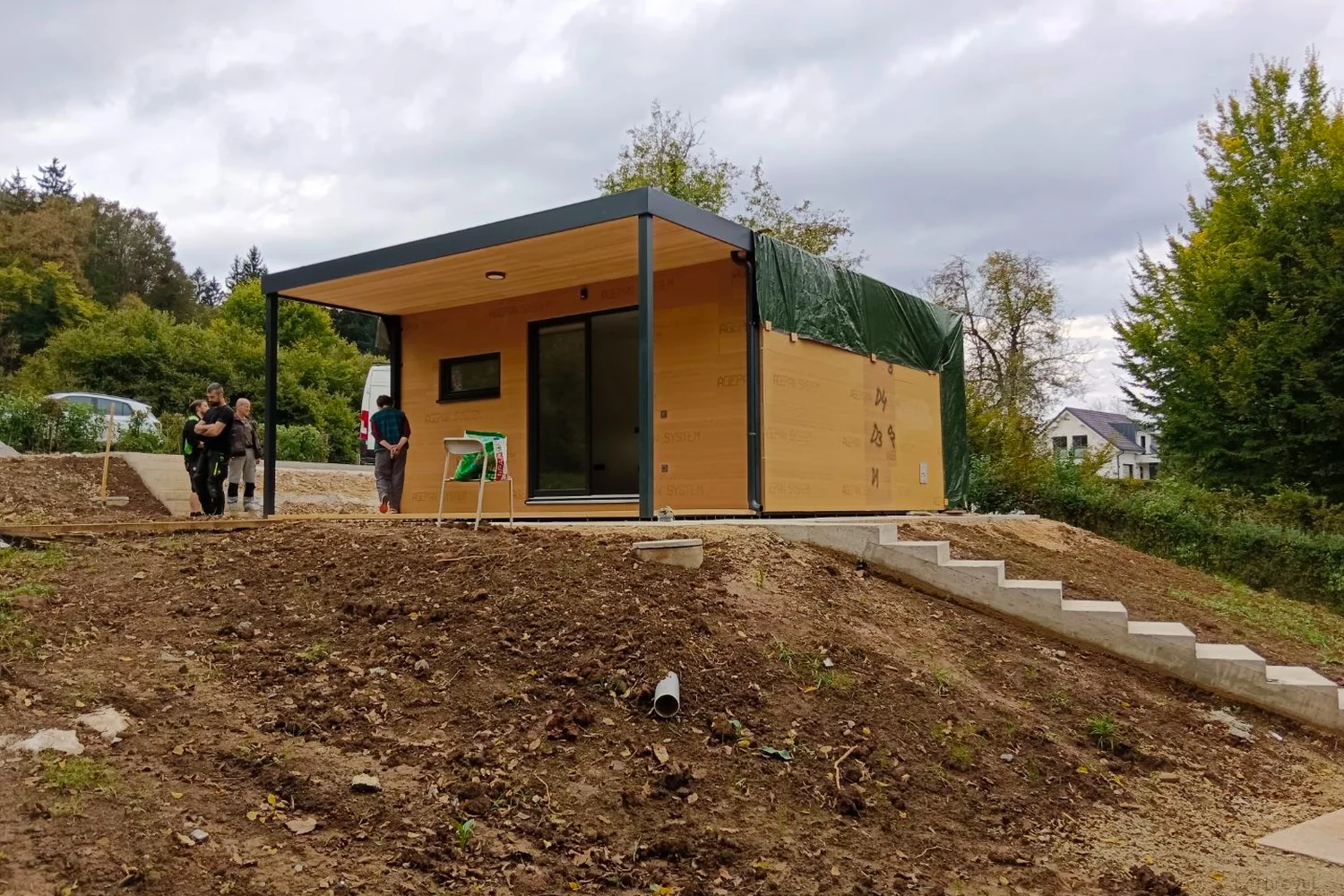 montaža modularne hi&scaron;e cubie