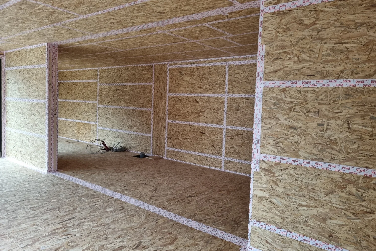 notranjost izolirane vrtne modularne hise