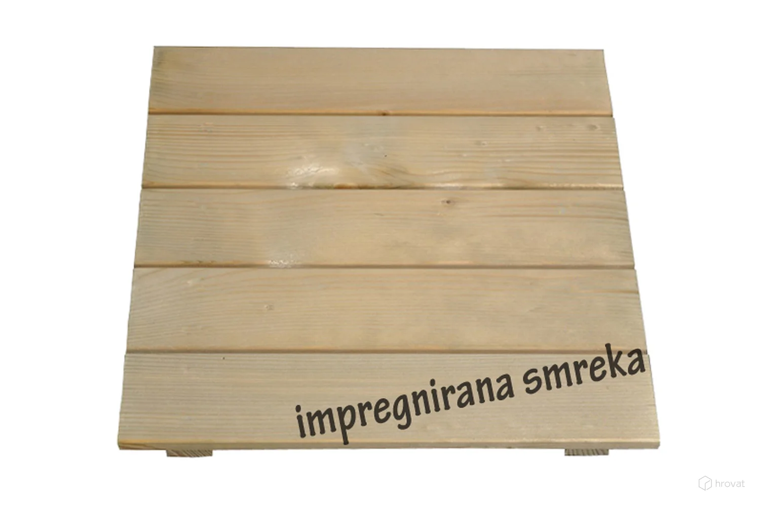 Lesena terasa impregnirana smreka-1