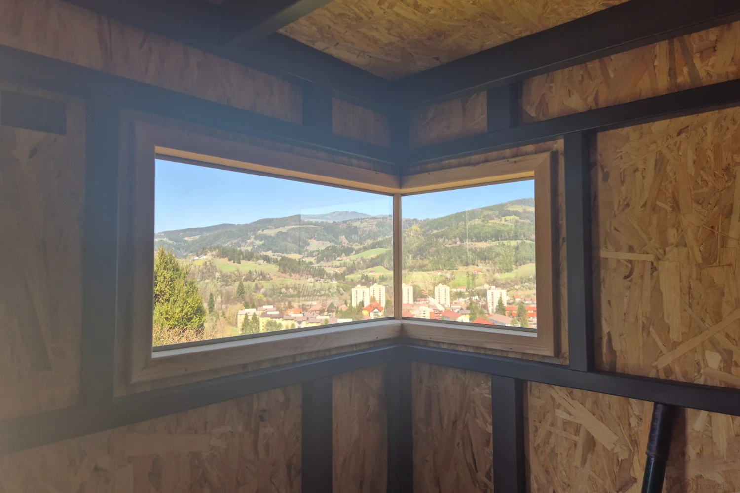 okno vrtne lope cubie