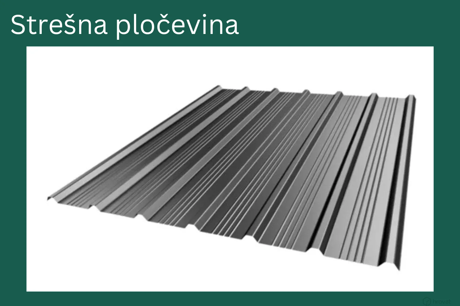 stre&scaron;na pločevina