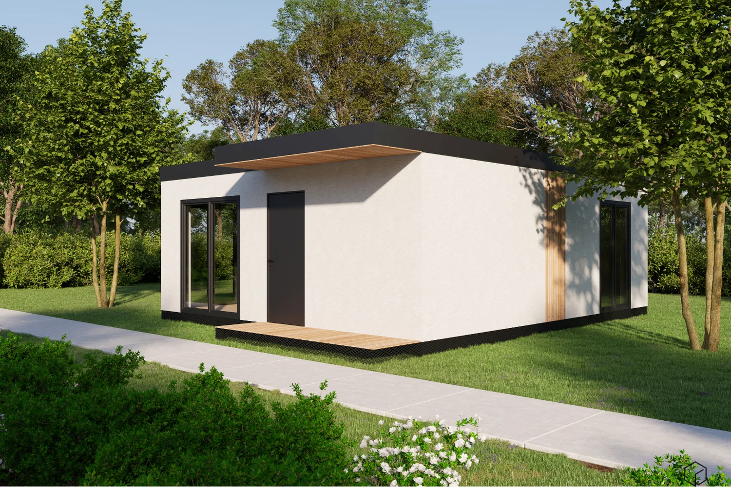 modularna hiska cubie 56 m2