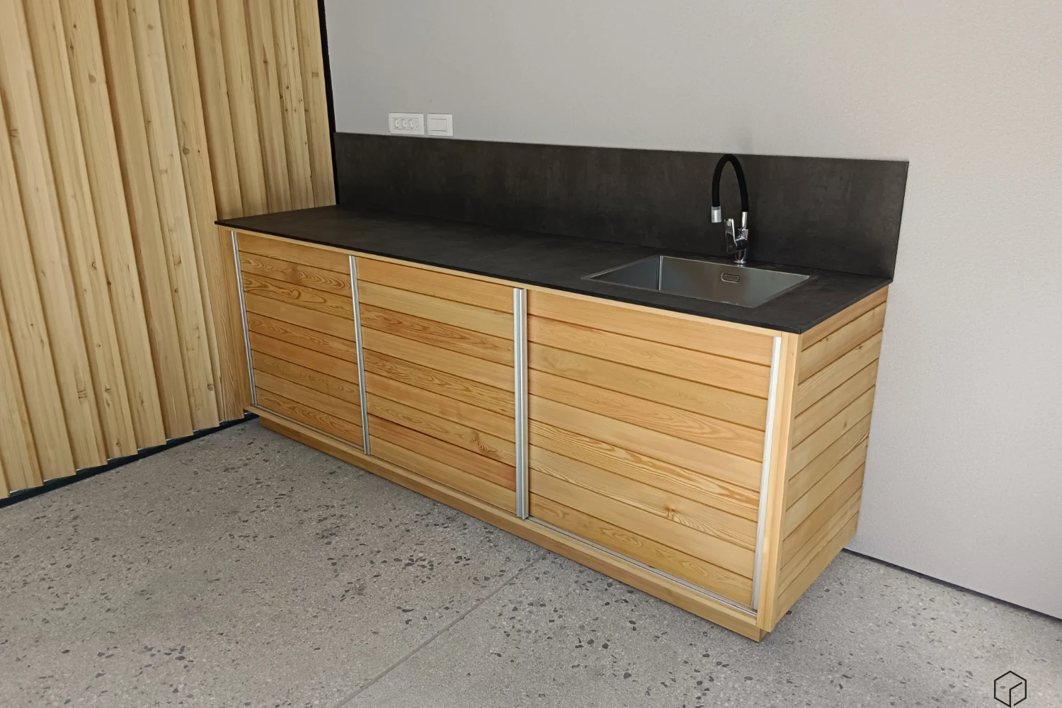 lesene letne kuhinje cubie