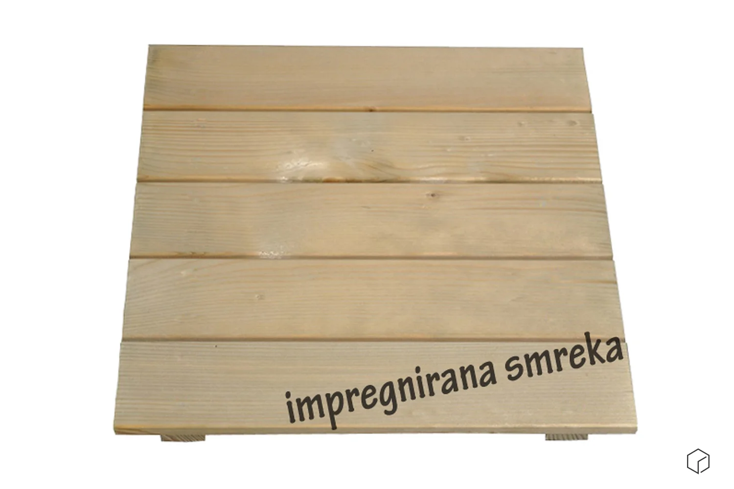Lesena terasa impregnirana smreka-1