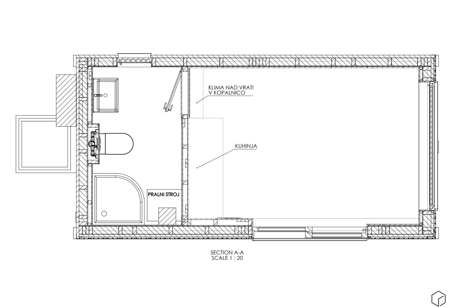 Modularna hi&scaron;ka Tiny House-20