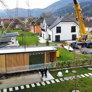 Dostava modularne zunanje savne