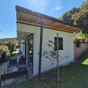 Anbau an das Haus