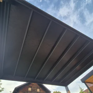 strop osb barvan v črno