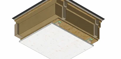 Prerez strehe modularne hi&scaron;e Cubie