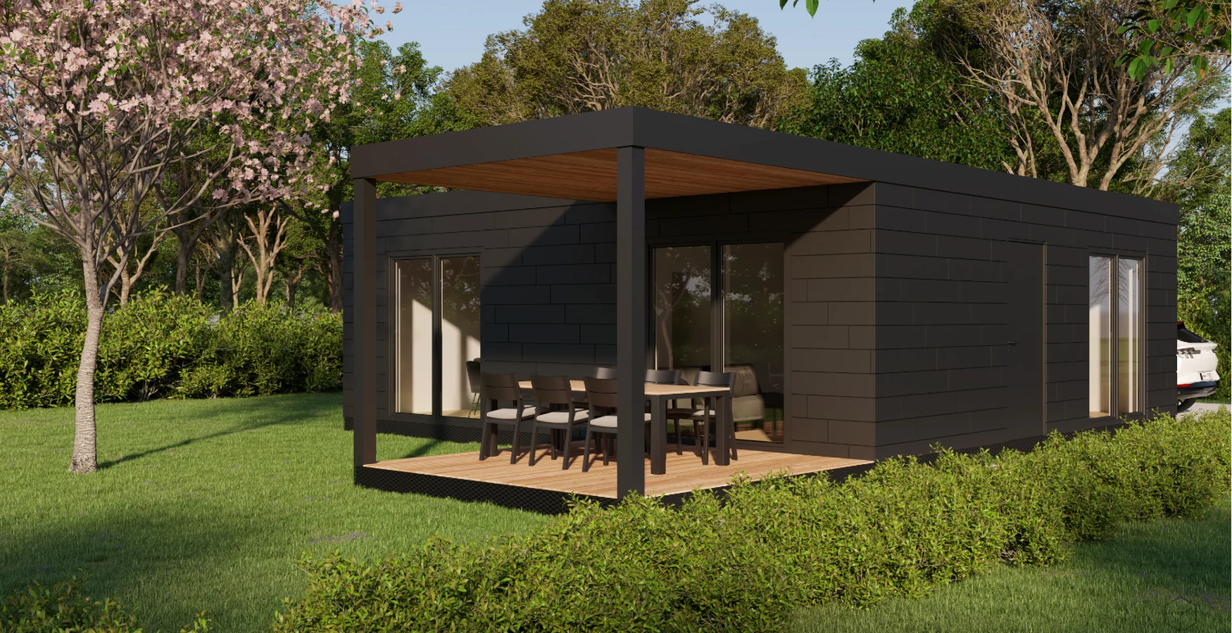 Modularna hiša Cubie 63 m2